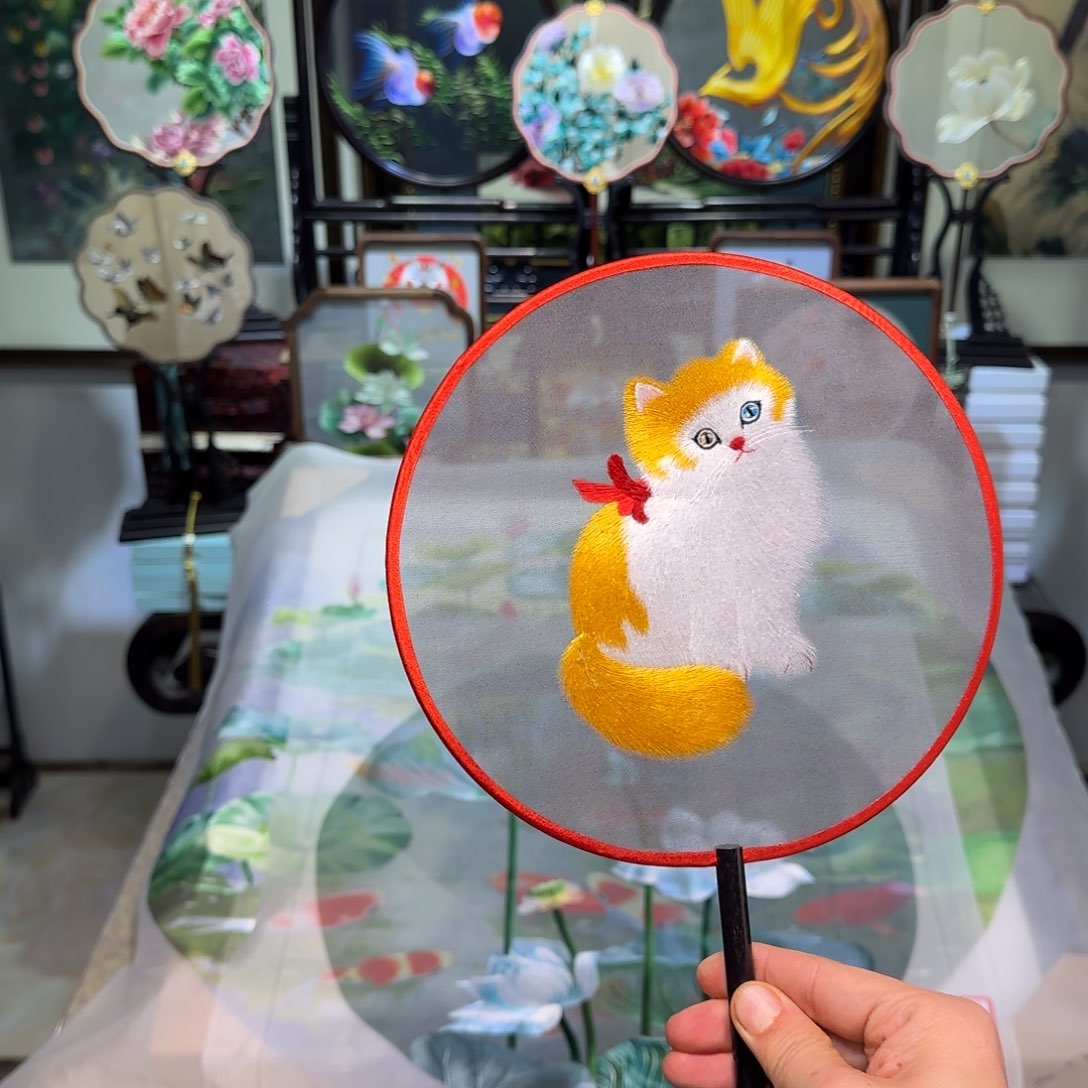 刺绣刺绣工艺精湛