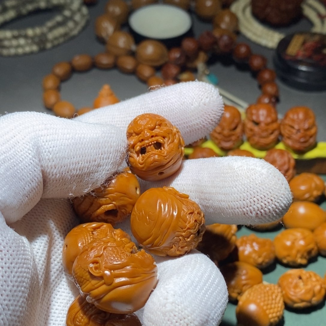 橄榄核手串/手链嘎*飞