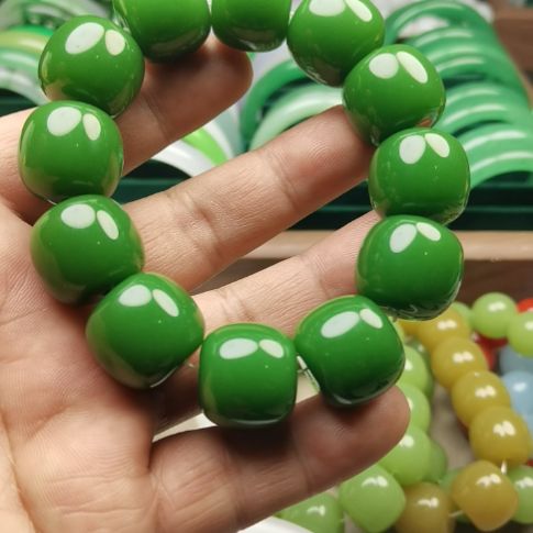 和田玉（糖玉）未镶嵌手链