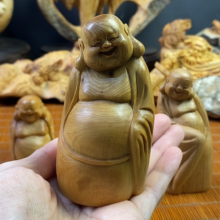 柏木（崖柏）大肚弥勒