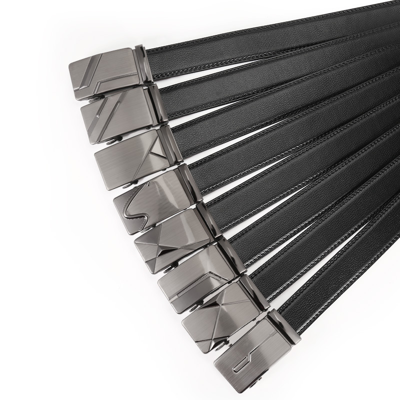 男士自动扣皮带耐刮耐磨商务休闲百搭腰带