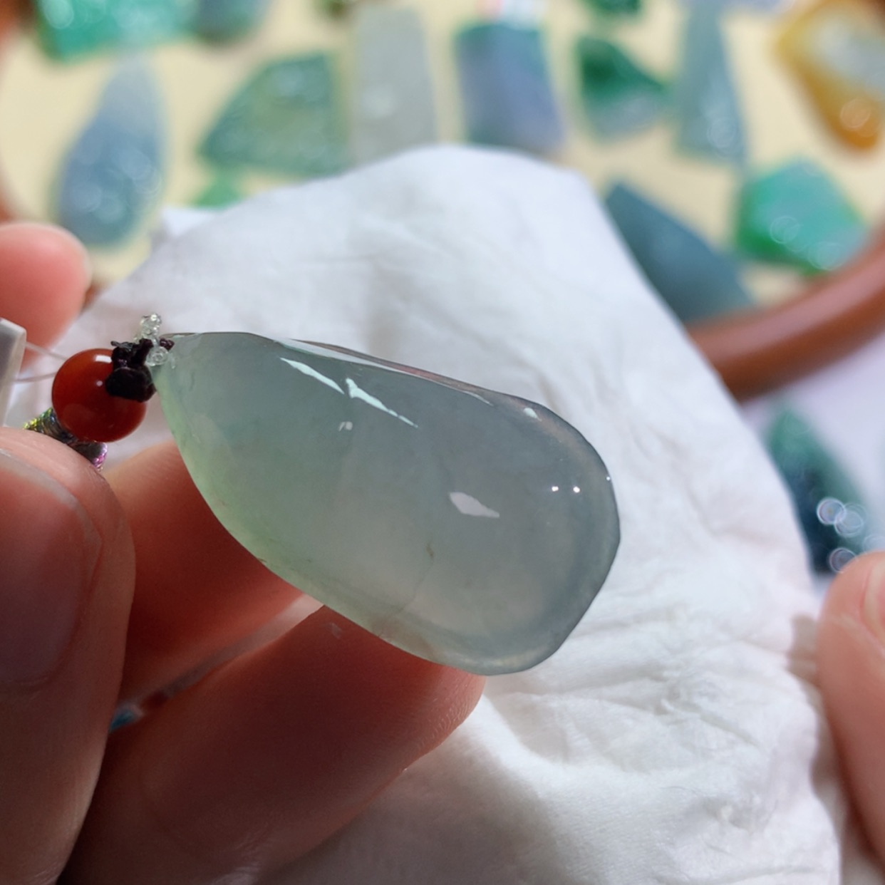 【闪购商品】翡翠吊坠(不含链)未镶嵌 3551