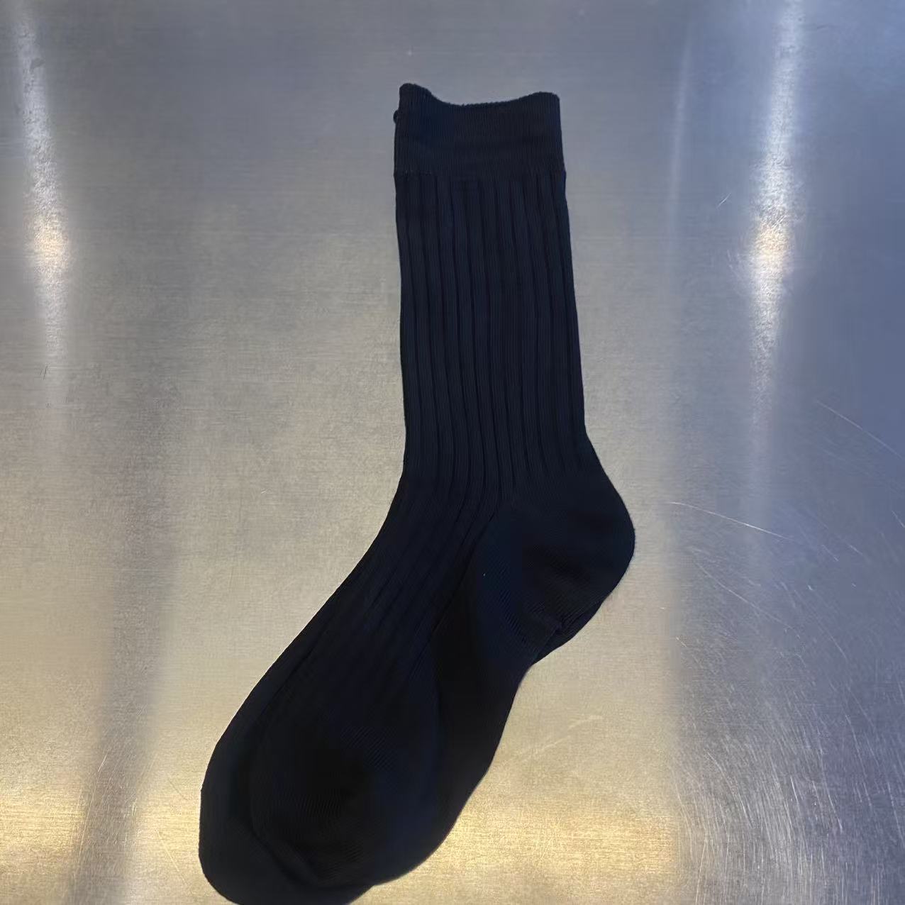 【WRZS】店铺爆款 螺纹休闲简约款半袜