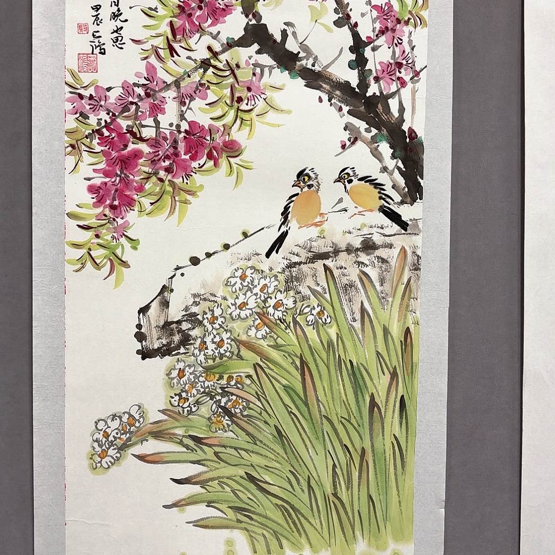 国画国画纯手绘作品请放心去藏