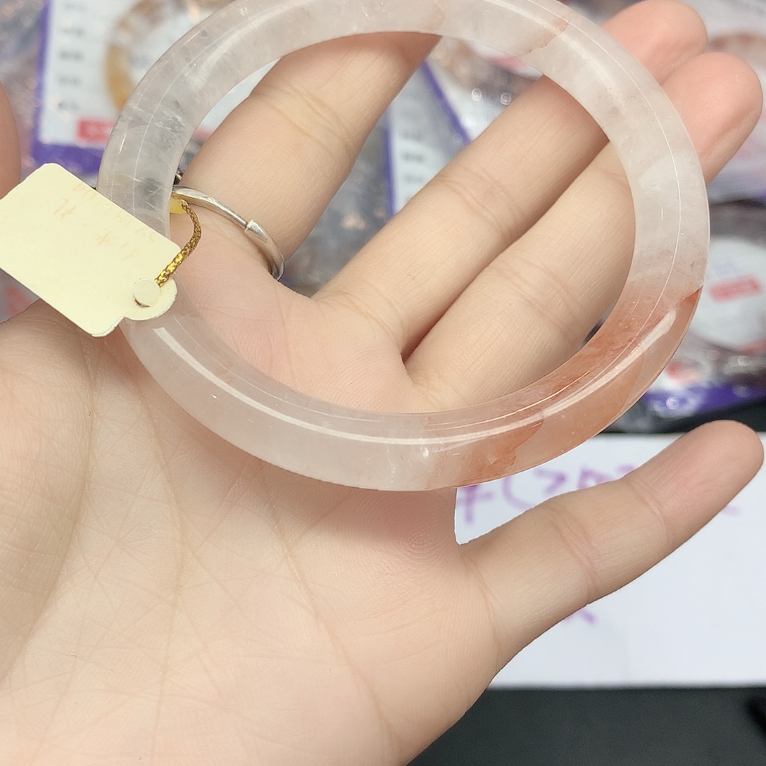 水晶手镯未镶嵌137(58:::)