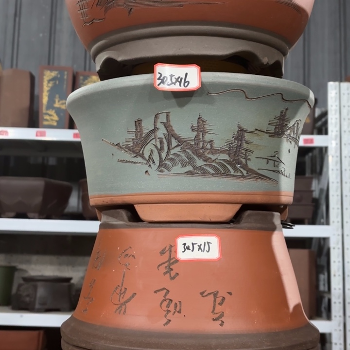 紫砂花盆       100-4