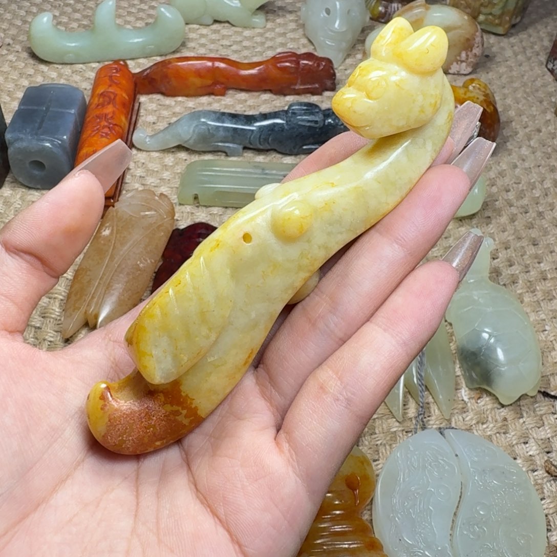 白玉菩提吊坠挂件