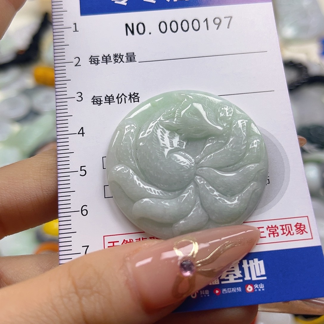 翡翠未镶嵌颈饰hhh