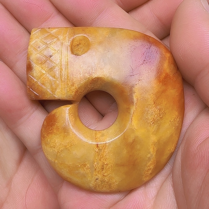 和田玉吊坠(不含链)未镶嵌