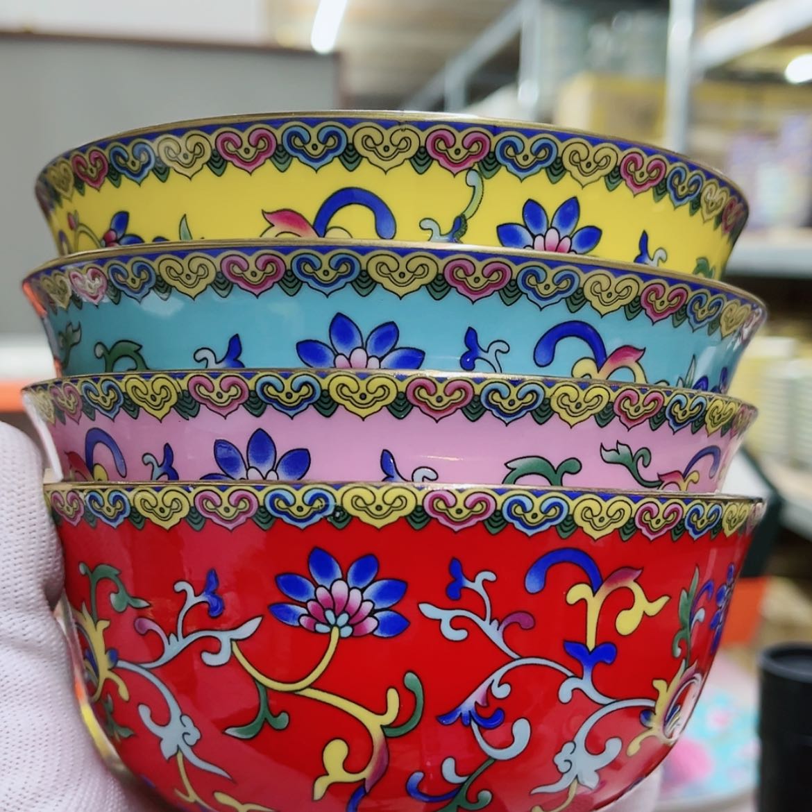 【闪购商品】骨瓷5寸4个…………………………