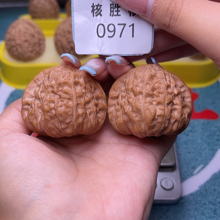 文玩核桃把件南瓜墩43.0971