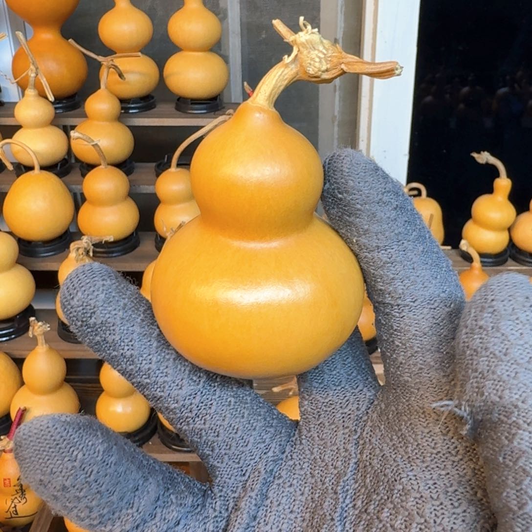 5***人恭喜发财纯天然葫芦