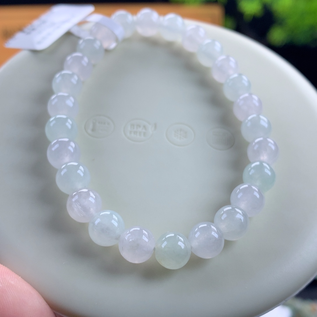 翡翠未镶嵌手链卡7