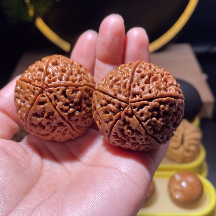 桃核把件五瓣金刚菩提42