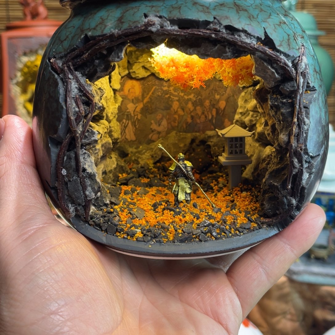 W***D有机玻璃悟空摆件