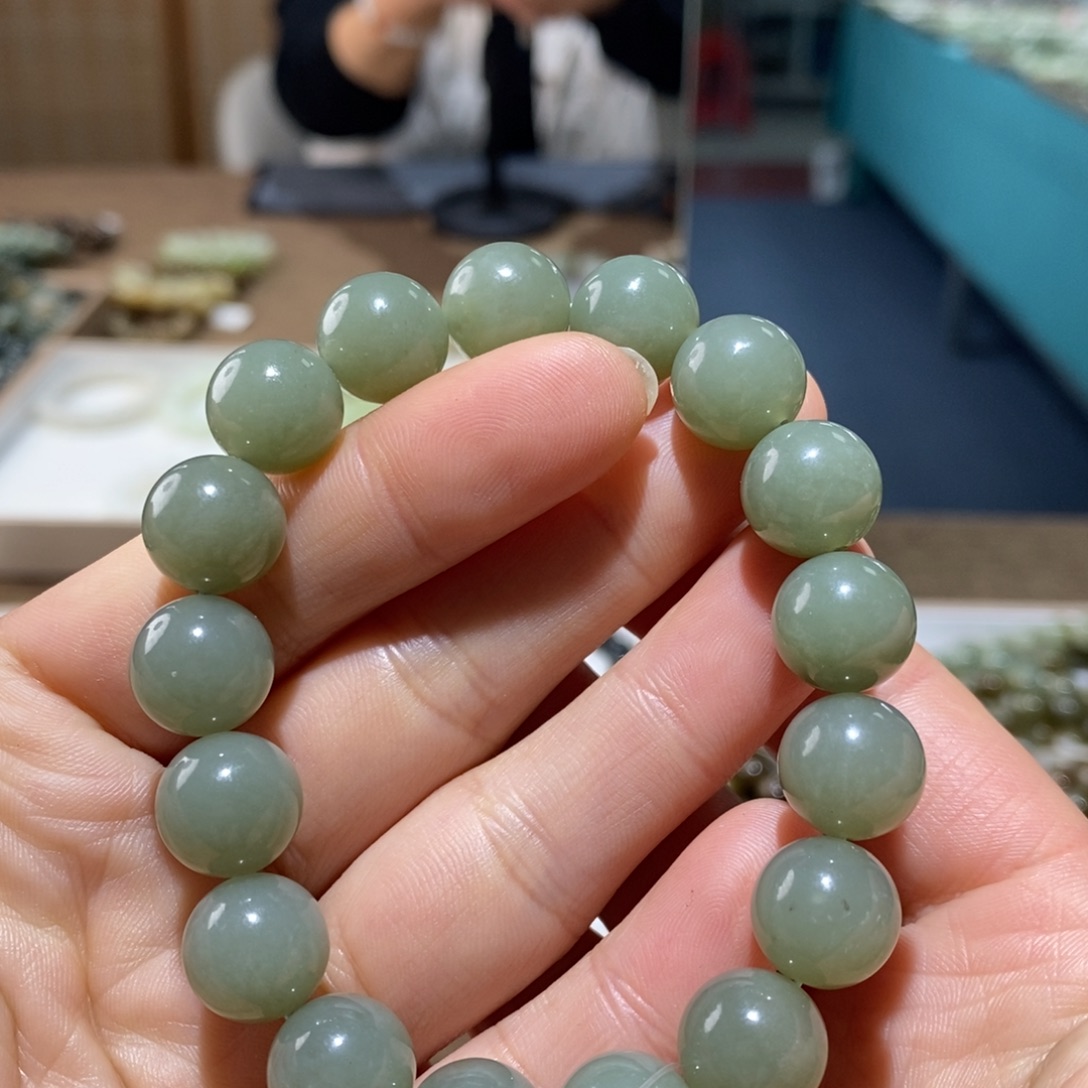 和田玉未镶嵌手链212