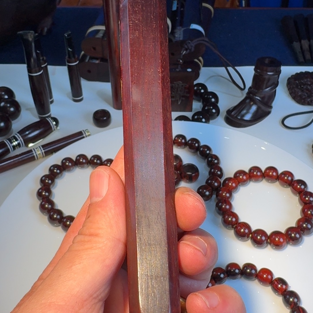 小叶紫檀手串/手链印度小叶紫檀日本三味线古琴琴尾杠