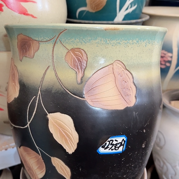 陶瓷景德镇精品花盆栽适合