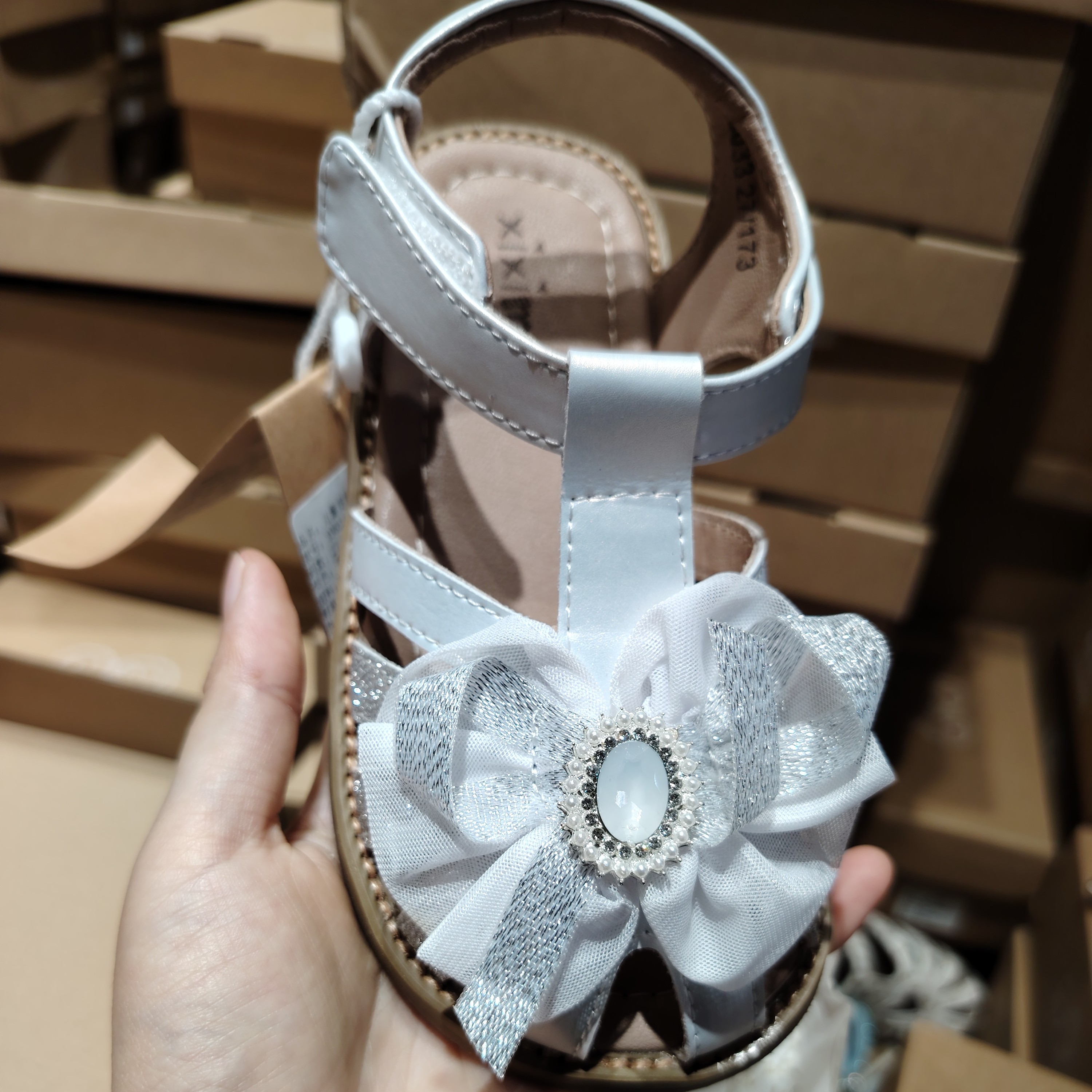 汐汐麦卡韩版童鞋新款包头凉鞋9033