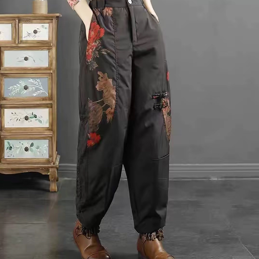 冬季新款加厚羽绒裤[花]