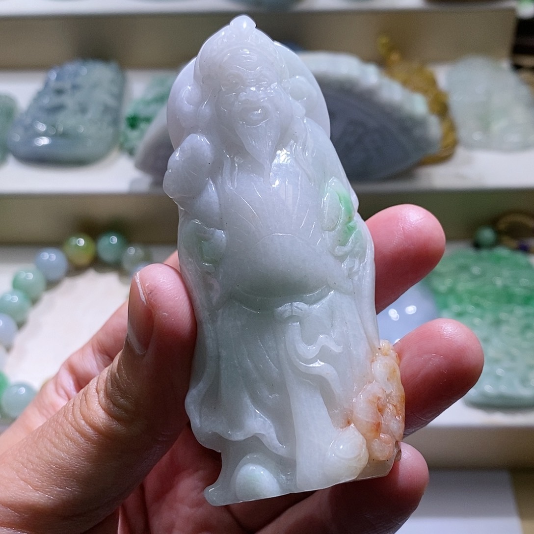 【闪购商品】翡翠颈饰未镶嵌财神