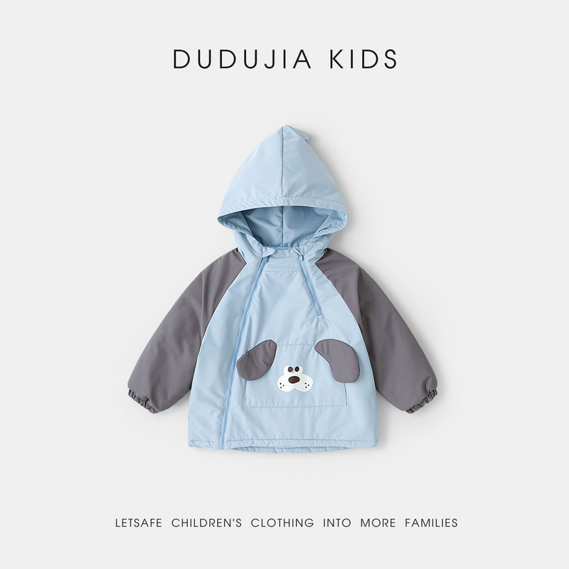 男童外套A类宝宝户外三防面料棉服洋气D5DMA042