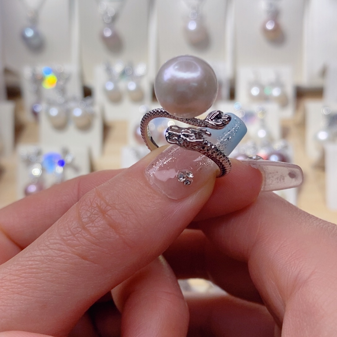 戒指未镶嵌淡水珍珠