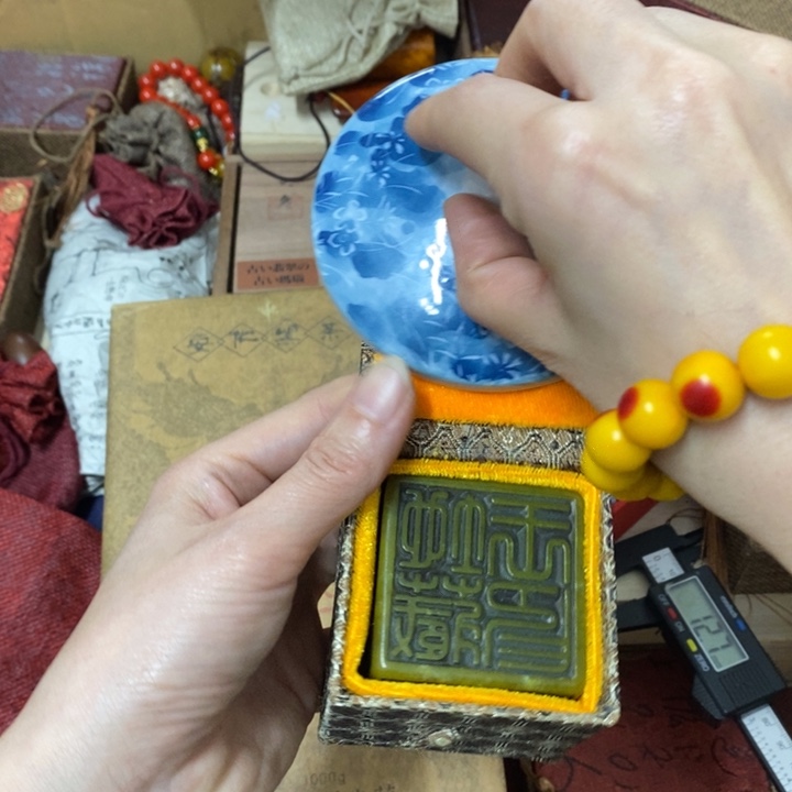 瓷片哈中古工艺品树脂