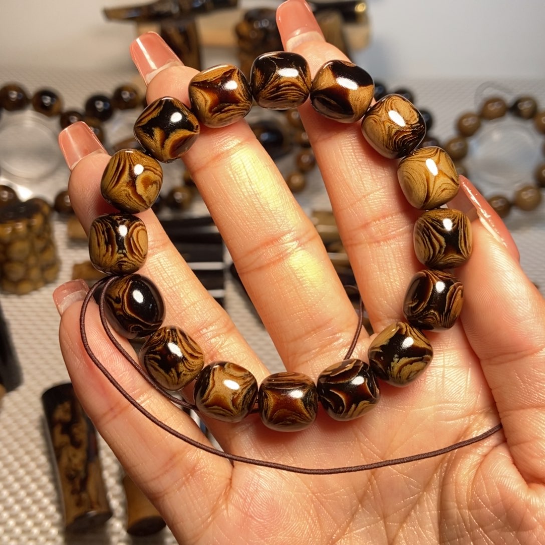 木精品12手串23克全叉漂亮