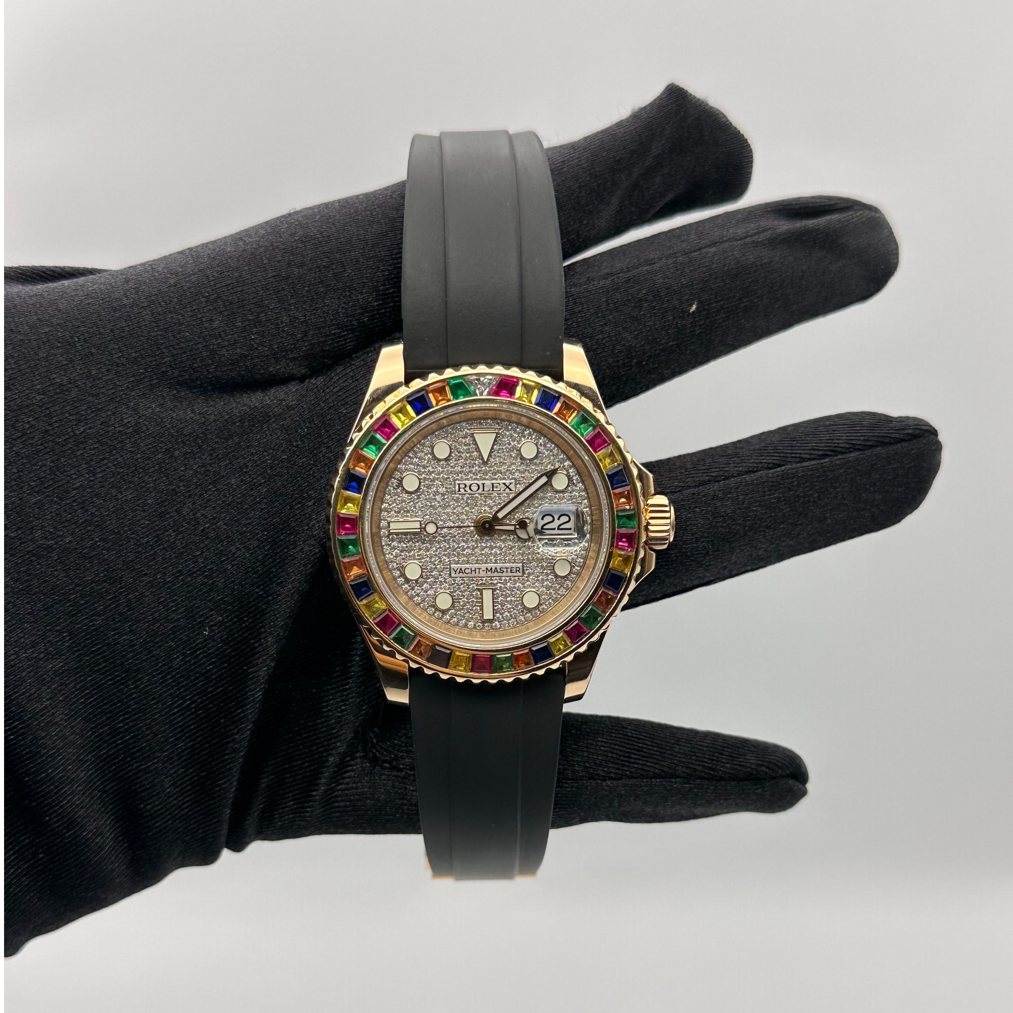 95新 Rolex/劳力士 游艇名仕系列116655-Oysterflex bracelet