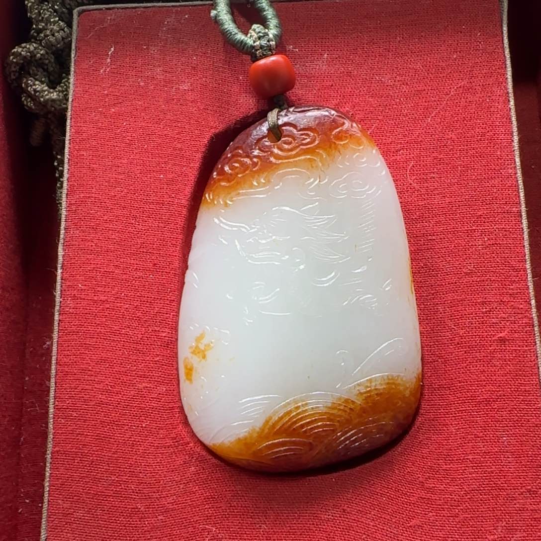 和田玉挂件未镶嵌