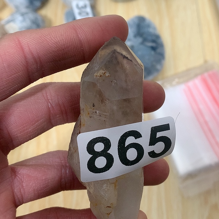 水晶尼日利亚白水晶单晶柱未镶嵌