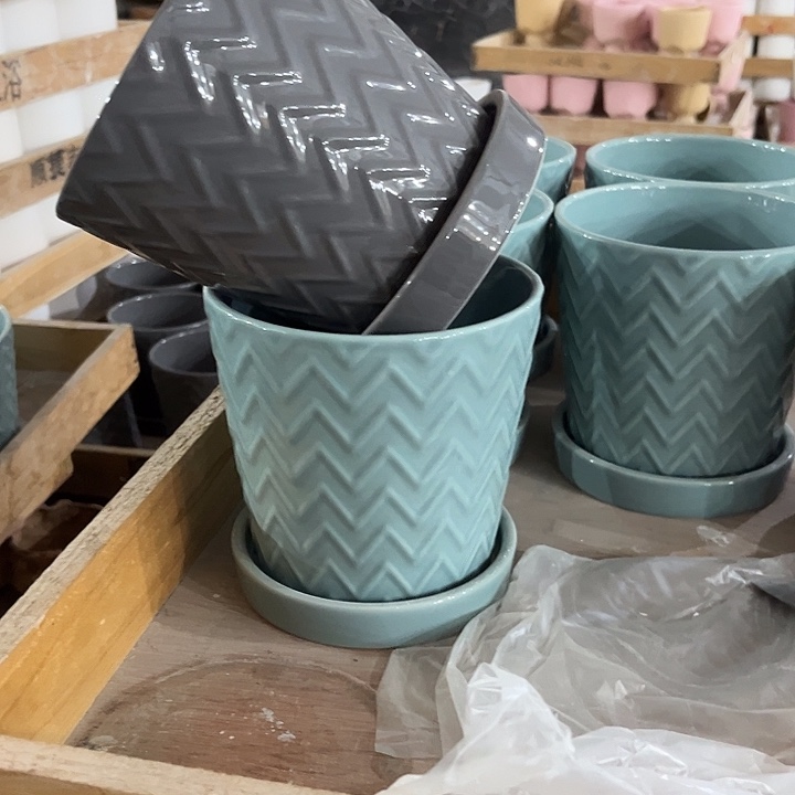 福利价陶瓷花盆全场10包邮