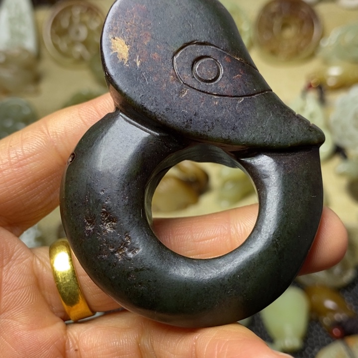 和田玉挂件未镶嵌