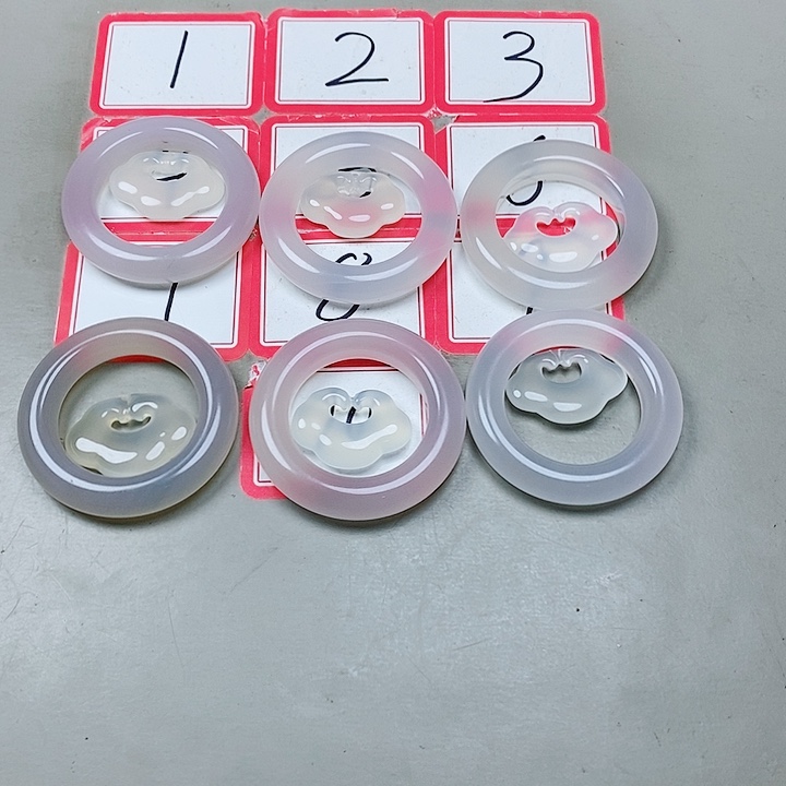 未镶嵌吊坠(不含链)玛瑙/玉髓哈***富