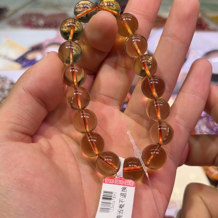 【闪购商品】水晶手链未镶嵌黄水晶