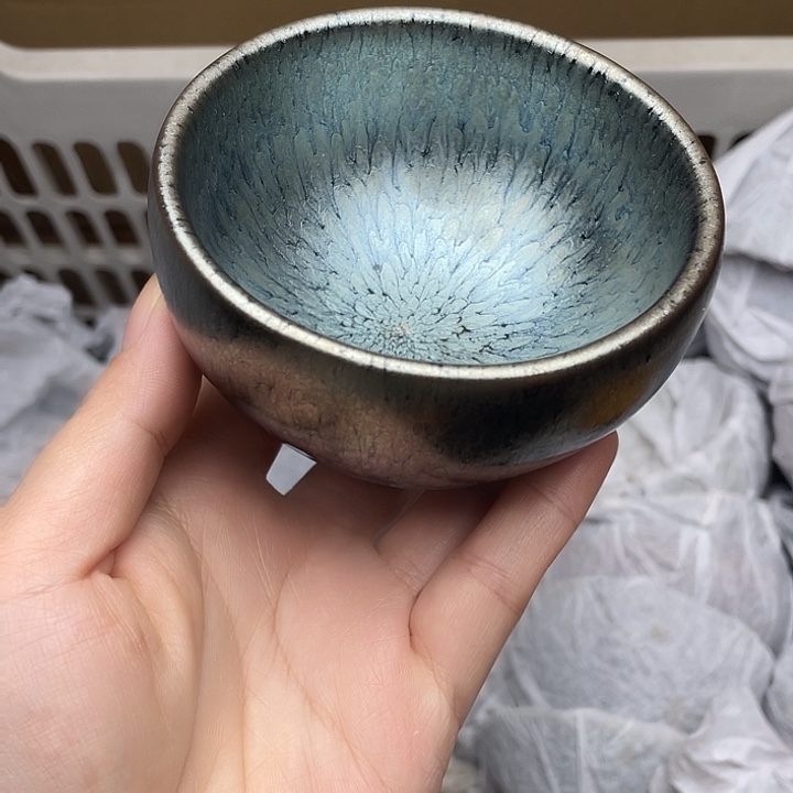 茶盏建窑建盏主人杯