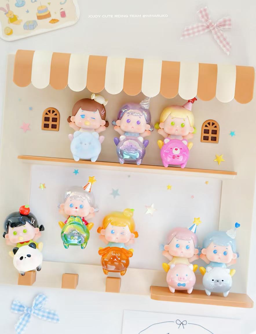 【代拆-踩尾巴】JOJOY啾啾咿萌骑团mini盲盒萌粒手办潮玩手办摆件
