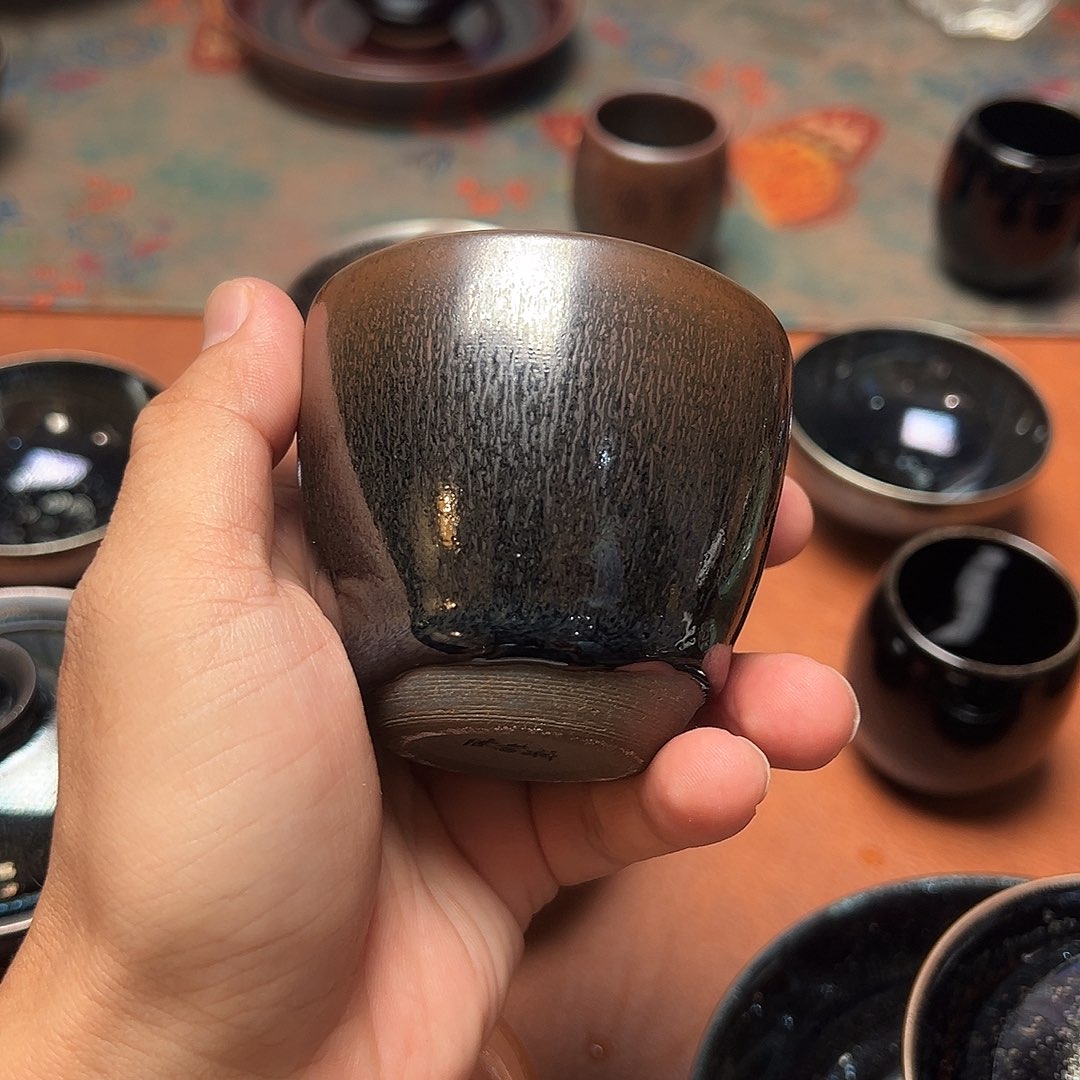 茶盏陈慧敏柴烧手工盏