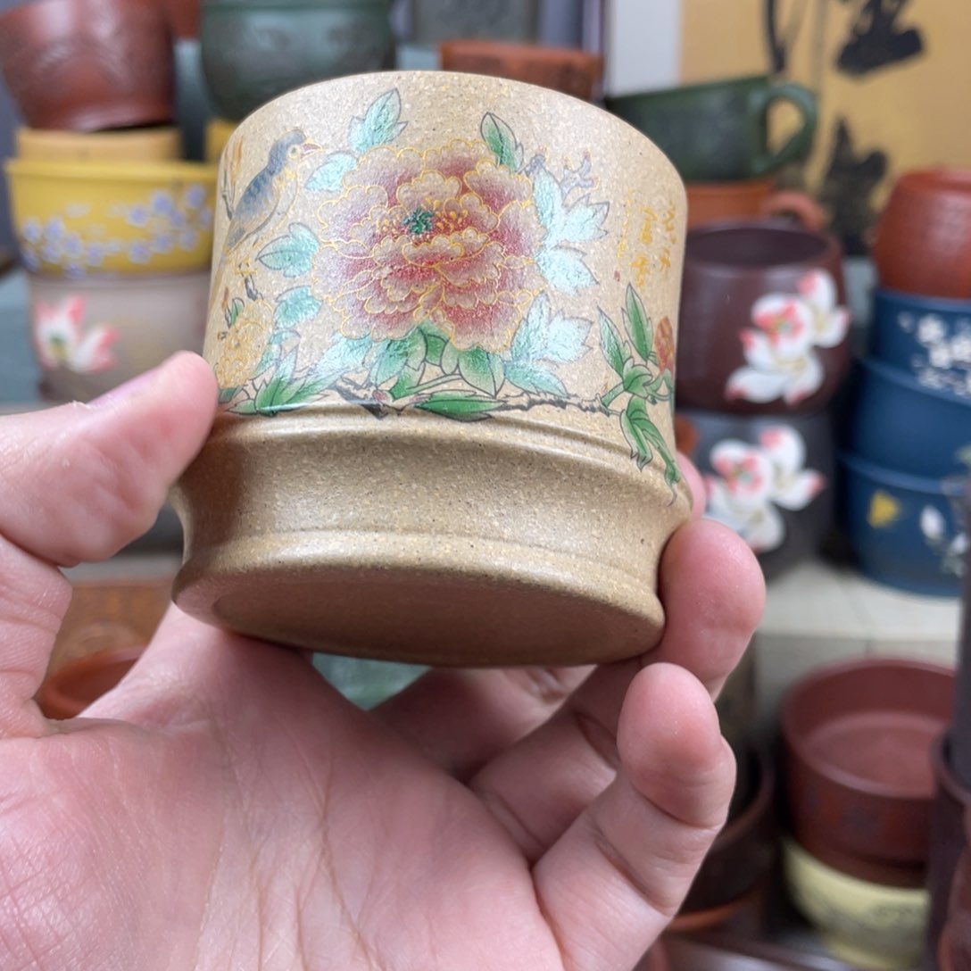 紫砂茶杯紫砂茶杯