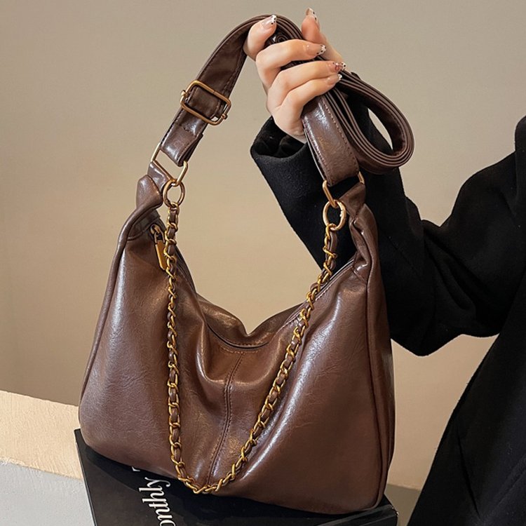 简约百搭女包高颜值斜挎包美拉德系列单肩包托特包通勤时尚休闲