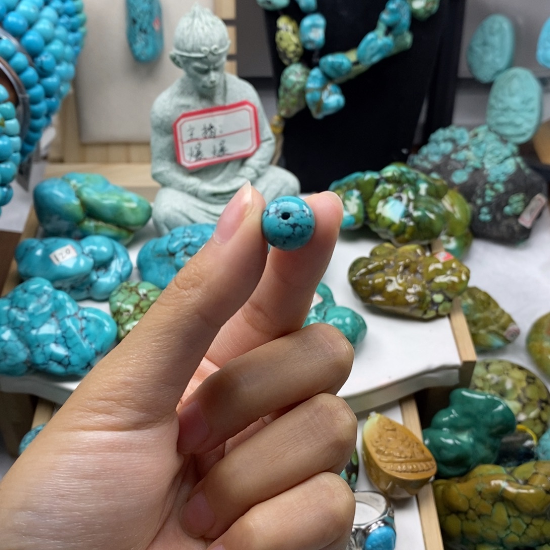 清***月高瓷精品老型珠单颗x