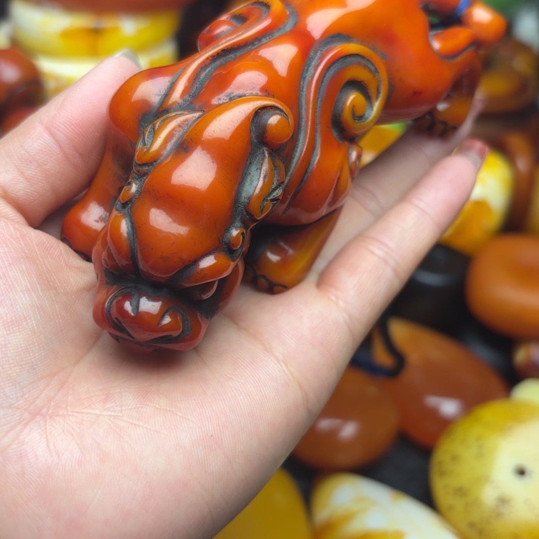 未镶嵌琥珀手链蜜蜡