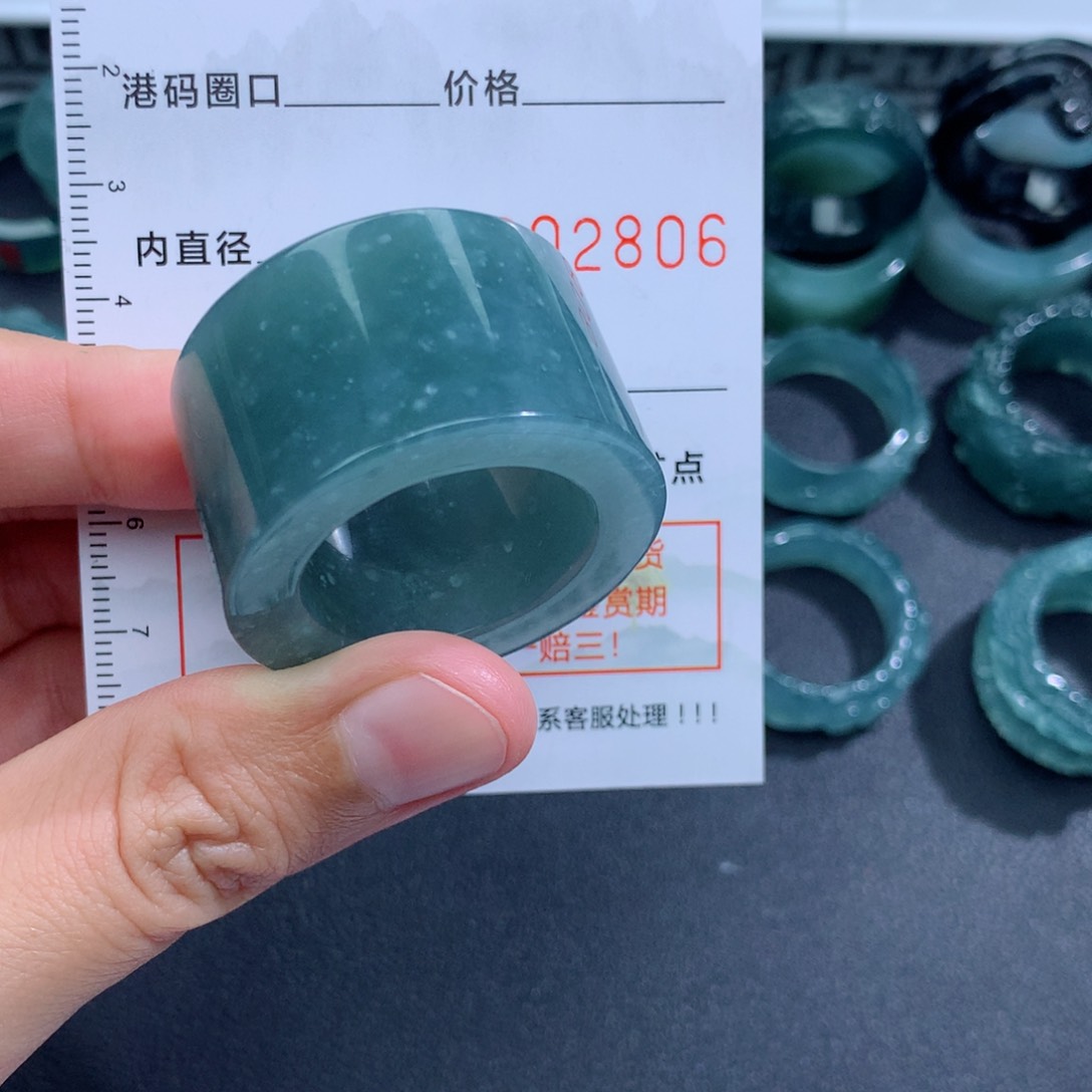 未镶嵌戒指翡翠天然翡翠a货戒指