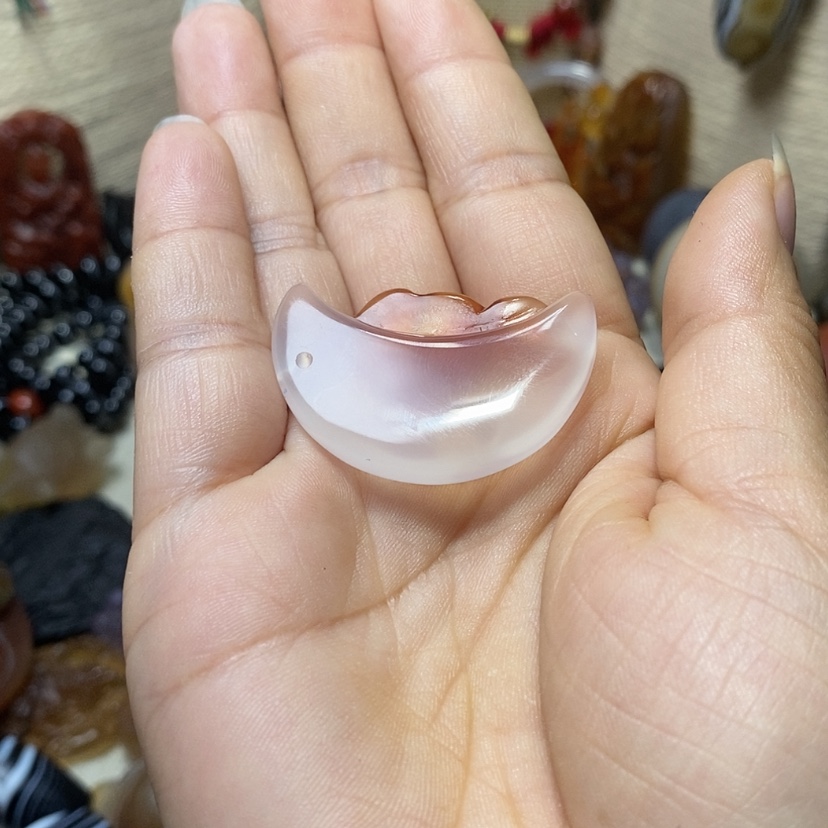 【闪购商品】玛瑙/玉髓颈饰未镶嵌芙*