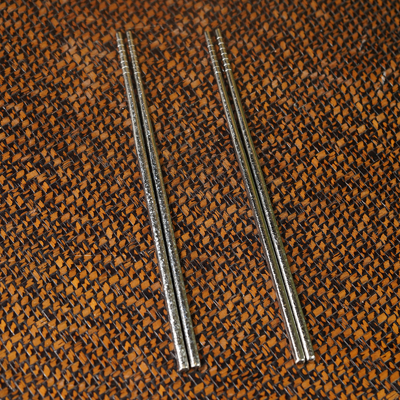 【墨舍好物】钛筷子冰花（两双装）yingdi03 家用茶道简约中式餐具
