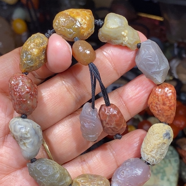 玛瑙/玉髓珠宝半成品未镶嵌