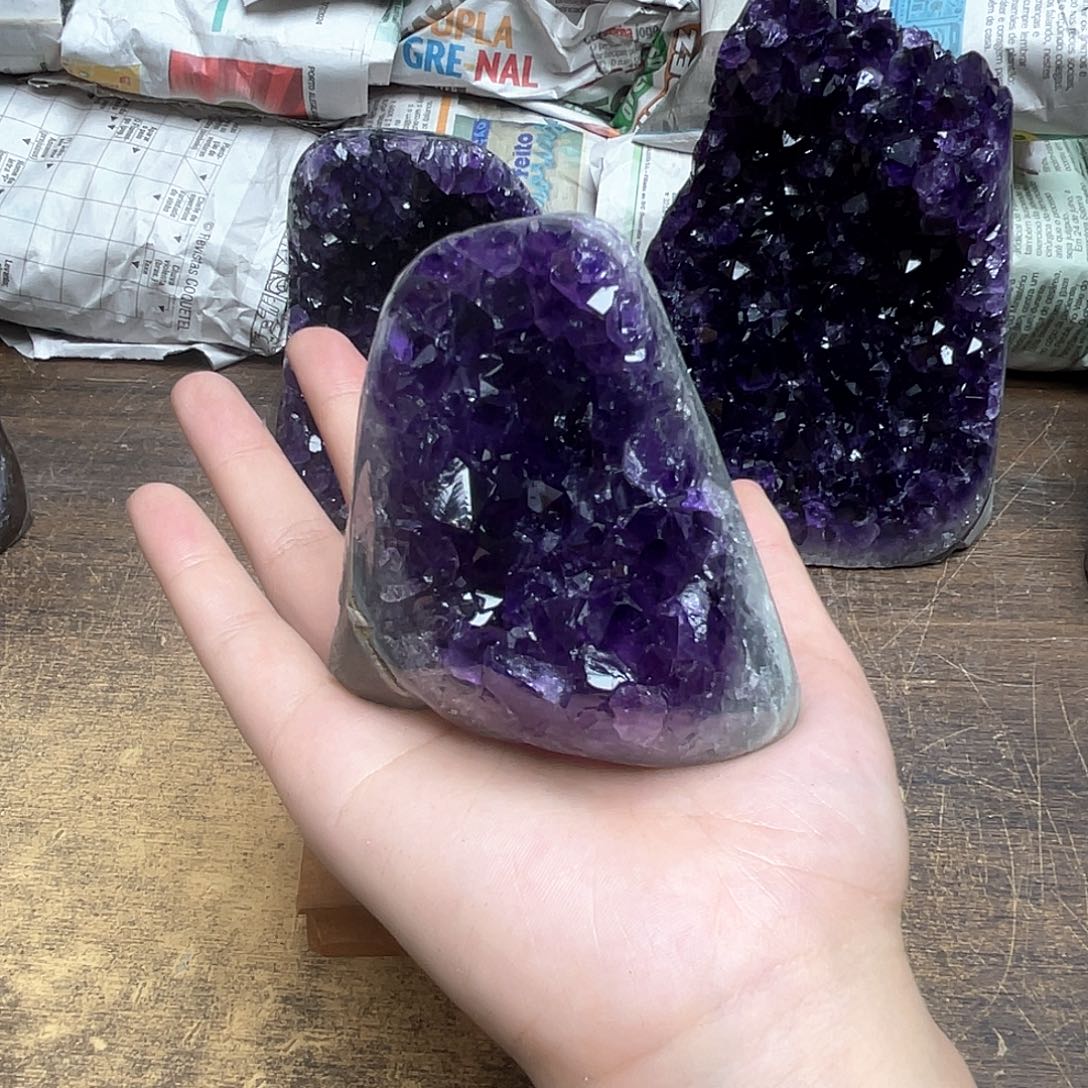 未镶嵌紫晶大型摆件（非配饰）