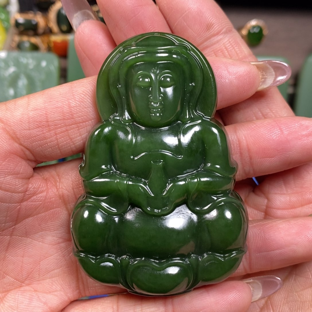 和田玉挂件未镶嵌