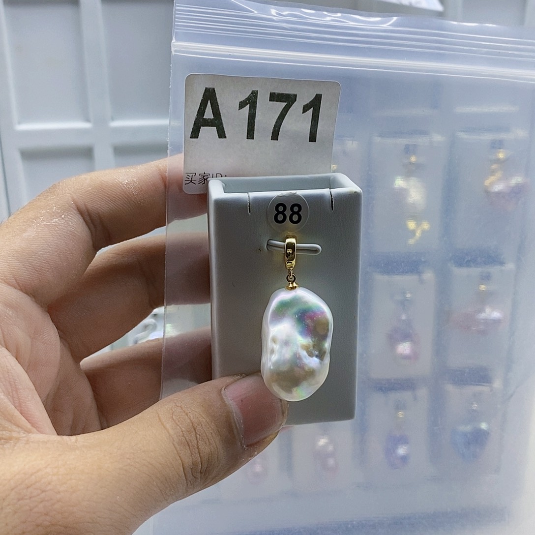 颈饰合金淡水珍珠